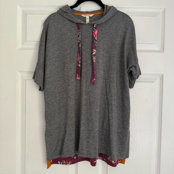 Matilda Jane Floral Carpool Lane Hooded Top - Picture 3 of 10